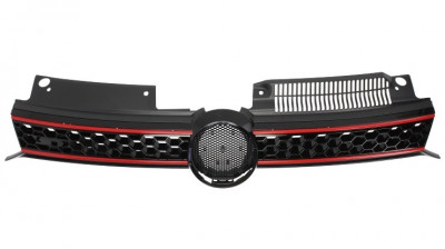 Grila Radiator Am Volkswagen Golf 6 2008-2013 GTI 5K0853651ASATK foto