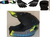 Cumpara ieftin Casca moto off road/atv/cross /enduro/+Ochelari+Manusi +cagula ,produse noi, marimi L-XL-XXL