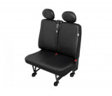 Huse scaun bancheta auto cu 2 locuri din imitatie de piele M size pentru Citroen Jumpy Fiat Scudo Mercedes Vito Peugeot Expert Vw T4 T5, Kegel