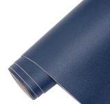 Rola Piele Ecologică Albastru Marin 50&times;138 cm &ndash; Autoadezivă Premium pentru Mobilier &amp; Interior Auto | Coral Best Deals 138 cm 50 cm Albastru marin 1 r