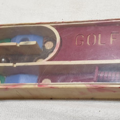 Jucarie romaneasca de colectie - Joc GOLF functional - 1970 - RAR