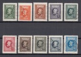 ROMANIA 1926 LP 74 A 60 a ANIVERSARE A REGELUI FERDINAND SERIE STAMPILATA, Stampilat