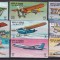 Umm Al Qiwain 1968 avioane MI 296-304 MNH