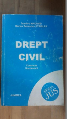 Drept civil. Contracte, succesiuni- D.Macovei, M.S.Striblea foto
