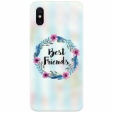 Husa silicon pentru Xiaomi Mi 8 Pro, Best Friends 001