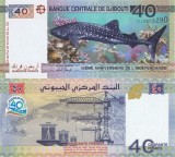 Bancnota Djibouti 40 Francs 2017 P-46 UNC Necirculata - Numismatică Africa