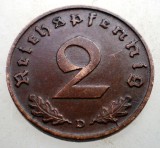 2.846 GERMANIA 2 REICHSPFENNIG 1938 D