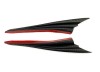 Set ornamente tuning aripioare bara carbon A3-0092, Oem