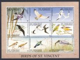 St.Vincent - PASARI - BL - MNH, Nestampilat