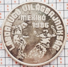 1523 Ungaria 500 Forint 1986 Football Championship Mexico km 656 argint