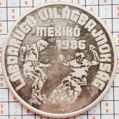 1523 Ungaria 500 Forint 1986 Football Championship Mexico km 656 argint