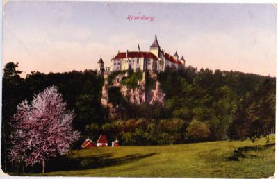 AMS# - VEDERE AUSTRIA ROSENBURG, CIRCULATA, 1912 foto