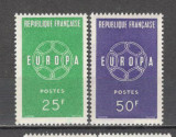 Franta.1959 EUROPA XF.176, Nestampilat