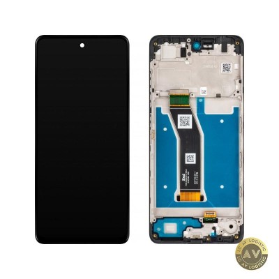 Display cu Touchscreen Motorola Moto G04 cu Rama Negru Service Pack 5D68C23890 foto