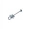 Sistem de prindere leagan tip D 14cm
