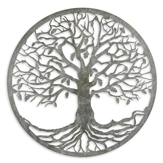 Copacul vietii- decoratiune metalica pentru perete XZ-19
