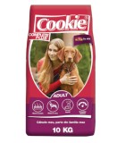 Hrana uscata pentru caini, 10 kg cu gust de vita, Cookie, Complete Plus Adult