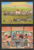 Mongolia 1999 - #758 Istoria Locuintelor Mongole NEDANTELATE S/S 2v MNH