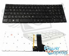 Tastatura Laptop Toshiba Satellite P50 A iluminata layout UK fara rama enter mare foto