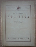 Politica prima ed. romaneasca 1924 / Aristotel