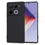 Husa silicon Infinix Note 40 Pro+ Techsuit SoftFlex, negru