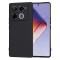Husa premium pentru infinix note 40 pro plus - softflex, microfibra in interior, black