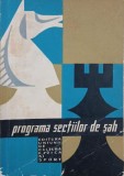Programa sectiilor de sah