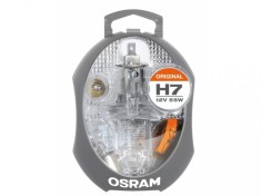 Trusa Lampi de Rezerva OSRAM 6 Bucati H7 P21W PY21W P21/5W R5W W5W Set de Lampi Auto Performance AutoTuning