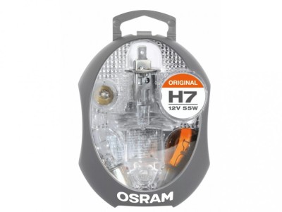 Trusa Lampi de Rezerva OSRAM 6 Bucati H7 P21W PY21W P21/5W R5W W5W Set de Lampi Auto Performance AutoTuning foto