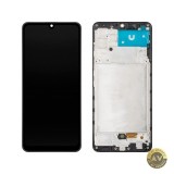 Display cu Touchscreen MP compatibil cu Samsung Galaxy A32 A325 cu Rama Versiune OLED Negru