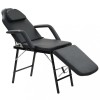 Gossi scaun tratament facial, inlocuitor piele, 185x78x76 cm, negru