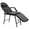 Gossi scaun tratament facial, inlocuitor piele, 185x78x76 cm, negru