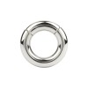 Inel pentru testicule MR. STEEL MBS Stackable Weight, cu deschidere magnetică, din oțel inoxidabil, diametru 3.9 cm (mic), argintiu