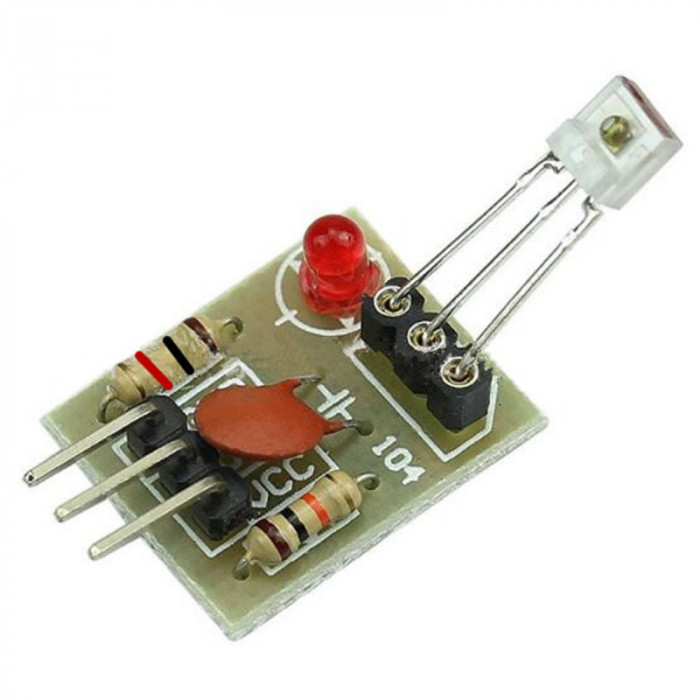 Senzor receptor laser cu dioda, compatibil Arduino