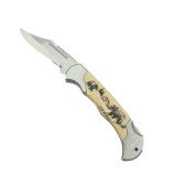 Briceag cu Deschidere Manuala, Model URS, Agatatoare, Otel, 19 cm