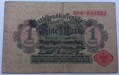 Germania, 1 Mark 1914 foto