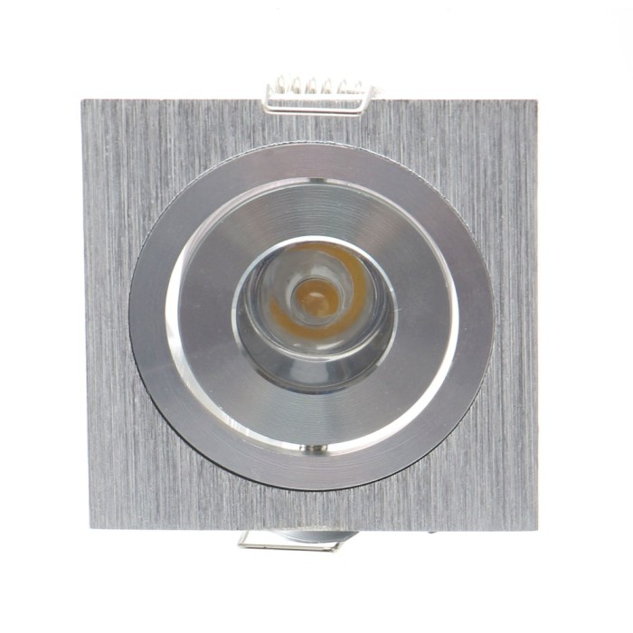 Spot LED incastrat MT 120 70327, 1W, lumina neutra, orientabil, aluminiu