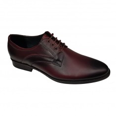Pantofi barbatesti eleganti din piele naturala negri, maro, visinii 39-44 foto