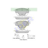 Set placute frana Icer 182161, parte montare : Punte Spate