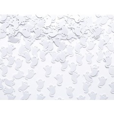 Confetti Fantome 1.3 cm x1.8 cm, Alb