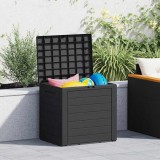 vidaXL Ladă depozitare de grădină antracit 58,5x46x55 cm polipropilenă