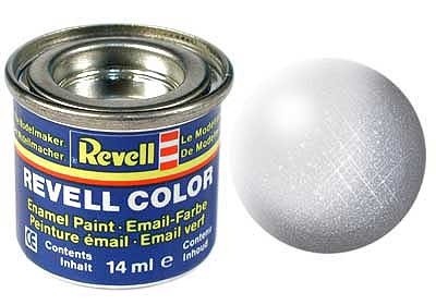 Aluminiu metalic, vopsea email 14 ml
