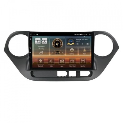 Navigatie dedicata cu Android Hyundai i10 2013 - 2019, 4GB RAM, Radio GPS Dual foto