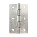 Balama din inox 80x50 mm cu 6 gauri pentru usi, porti si mobilier