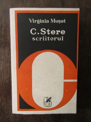 C.STERE ,SCRIITORUL - VIRGINIA MUSAT foto