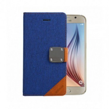 HUSA FLIP ASTRUM FC MATTE BOOK SAMSUNG G920 GALAXY S6 BLUE foto