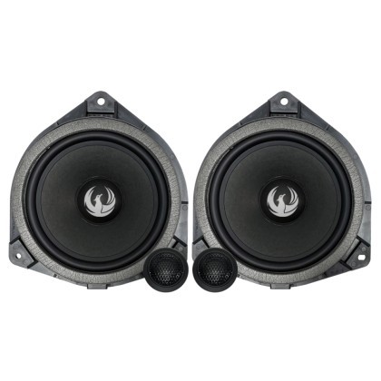 Kit de difuzoare TOYOTA pe 2 cai 6,5&rdquo; (165 mm) cu filtre si cabluri plug &amp; play 90W RMS/180W MAX 4Ohm Phoenix Gold ZDST6CS v5 CarStore Technology