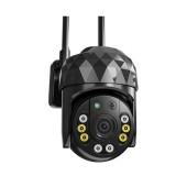 Camera de supraveghere INOVA&reg; Wi-fi, 1080P Full HD, 355&deg; rotire, 90&deg; inclinare, exterior/interior, Night Vision, IP66