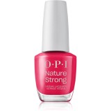 OPI Nature Strong Nails&amp;Skin lac de unghii vegan culoare Berry Pickin&rsquo; Season 15 ml