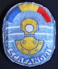 5.546 ROMANIA ECUSON EMBLEMA PATCH MARINA SCAFANDRI